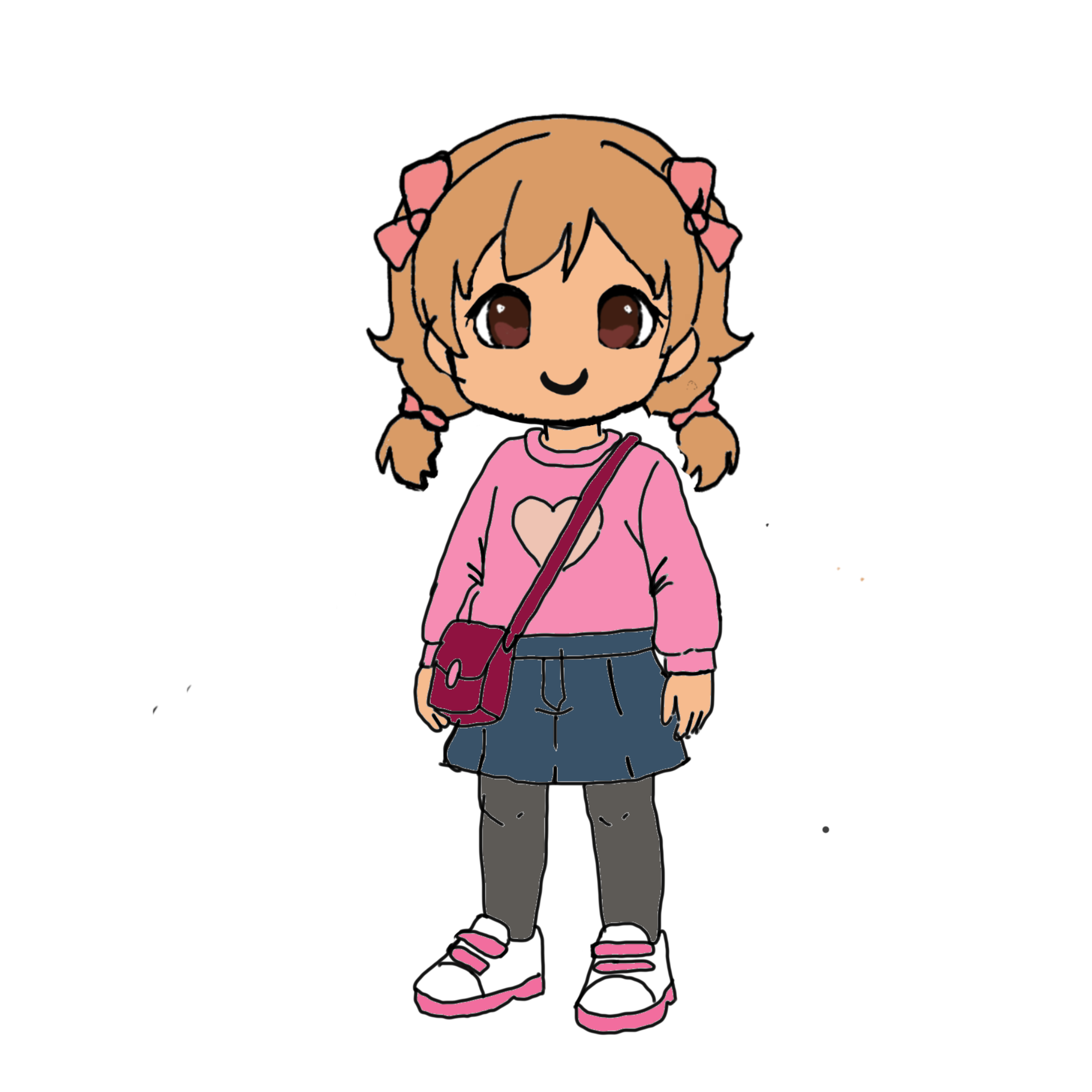 Poppy in weekend clothes