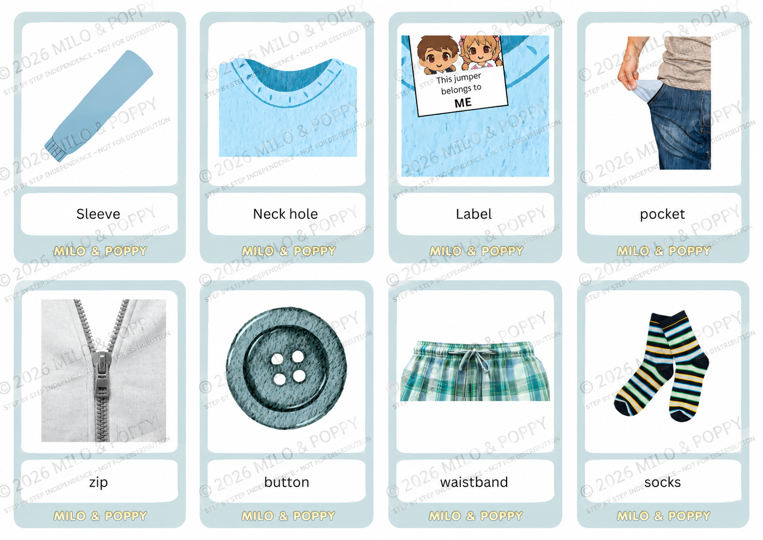 Vocabulary Cards mockup
